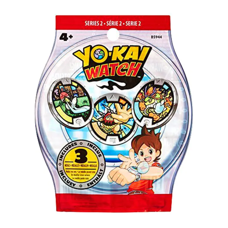HASBRO Yo-Kai Sobres Sorpresa Medallas- Juegos De Mesa
