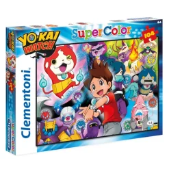 CLEMENTONI Puzzles Y Construcciones|Yo-Kai Watch Puzzle de 104 Piezas
